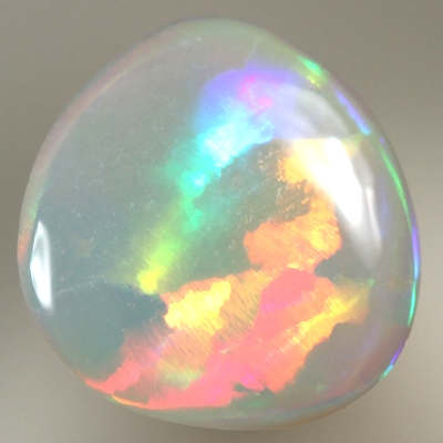 SOLID SEMI BLACK OPAL Bright, crisp Broad Rolling Flash 